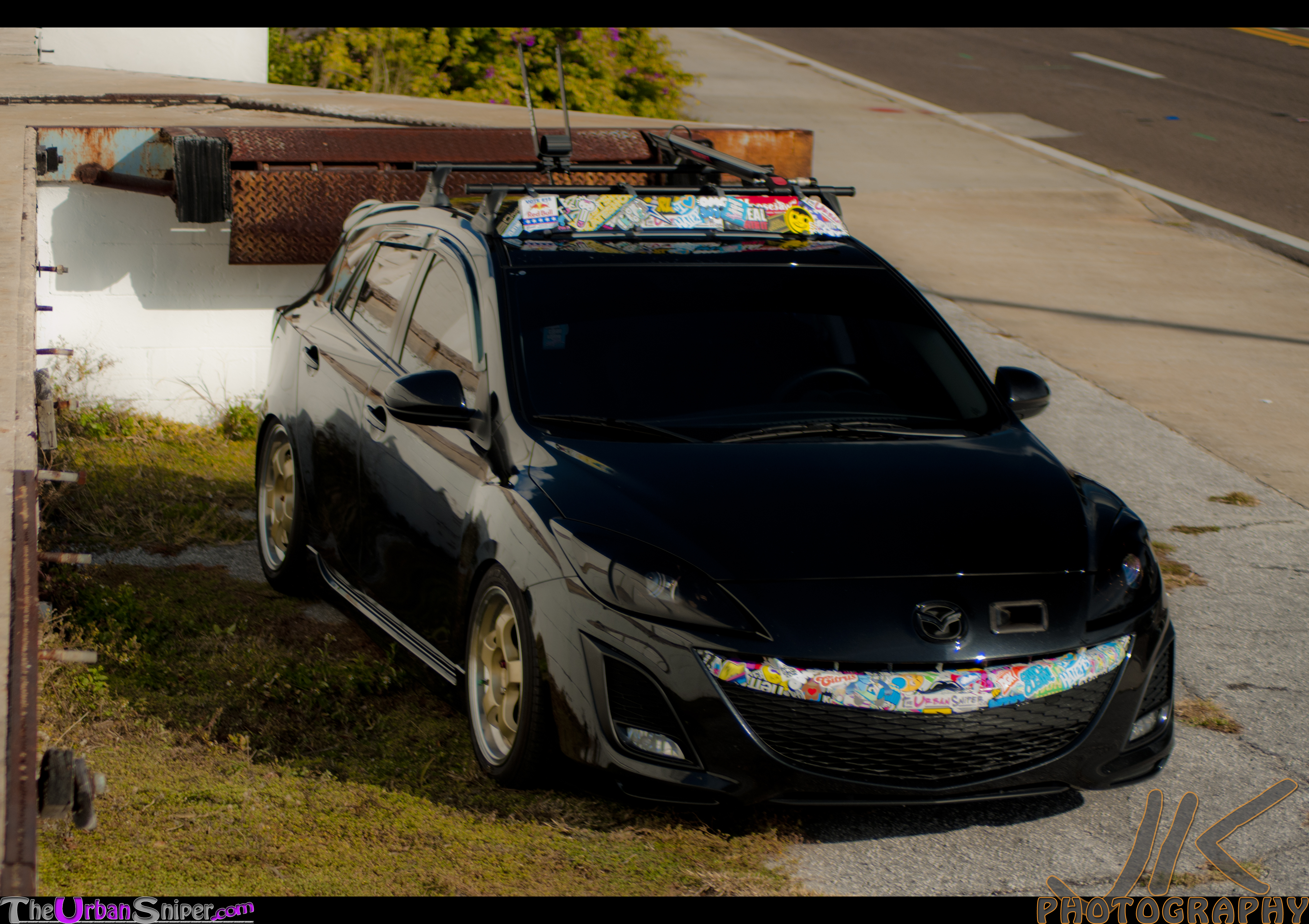 Mazda-3-Front-Sticker-Bomb | Flickr - Photo Sharing!