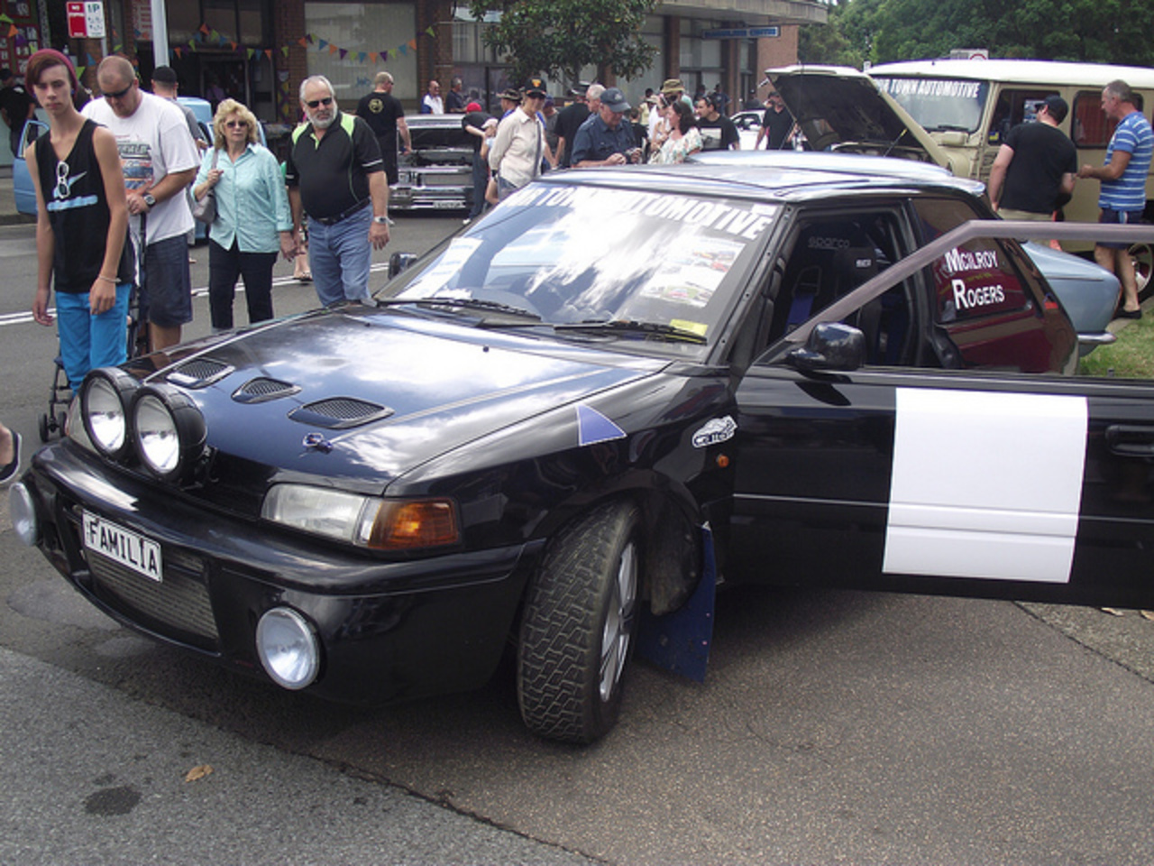 1990 Mazda Familia GTX Rally Car | Flickr - Photo Sharing!