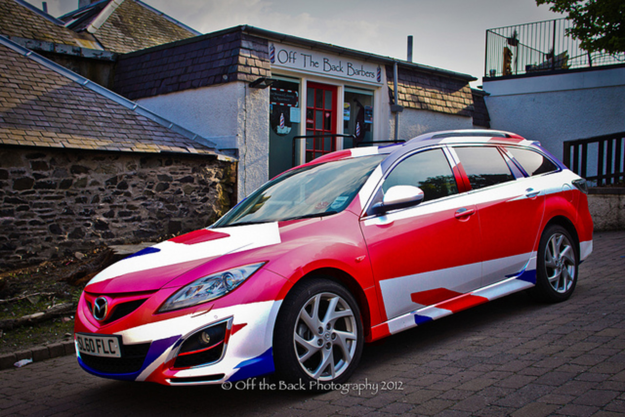 Union Flag Mazda 6 | Flickr - Photo Sharing!