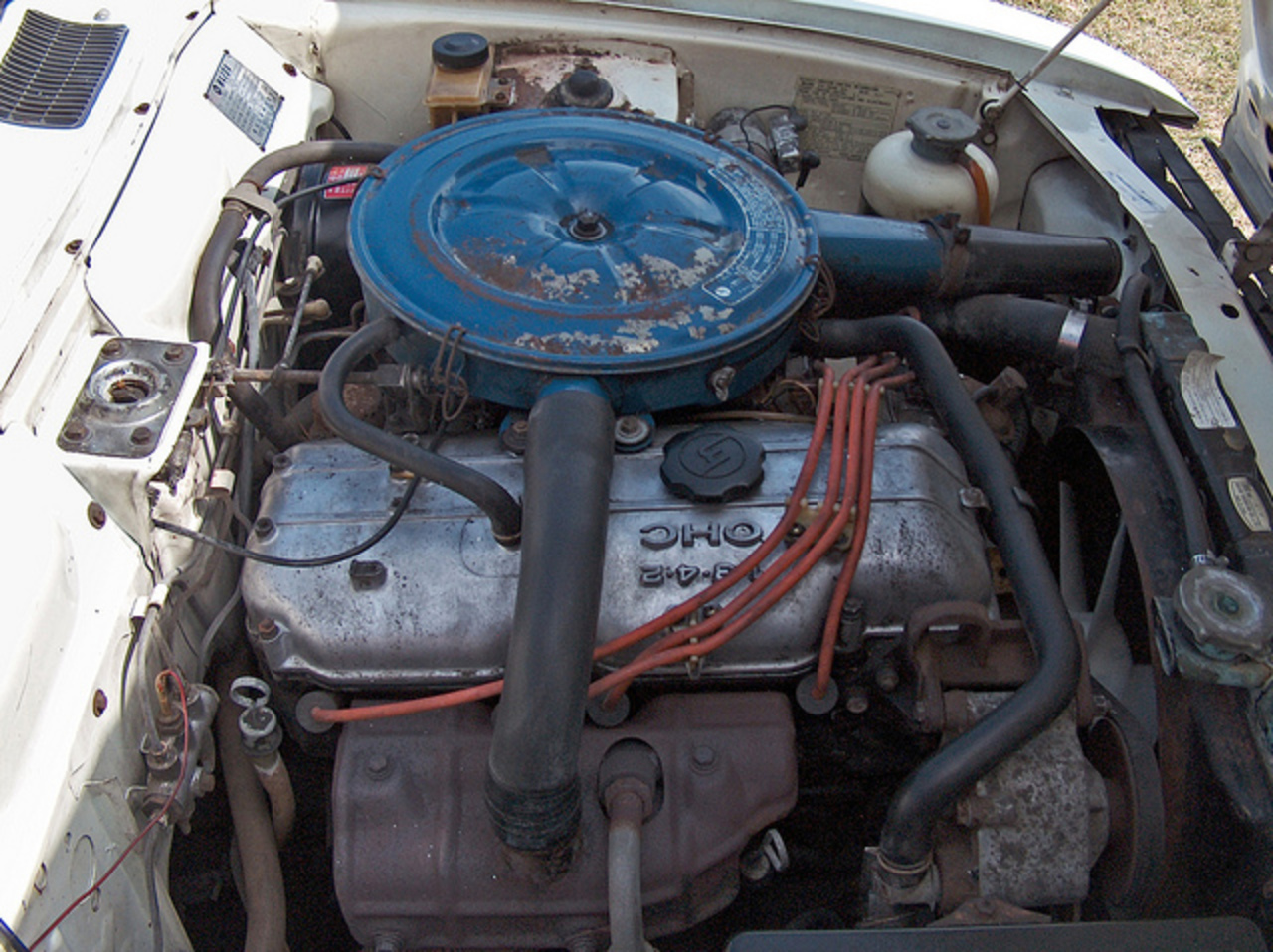 1971 Mazda 616 Coupe engine | Flickr - Photo Sharing!