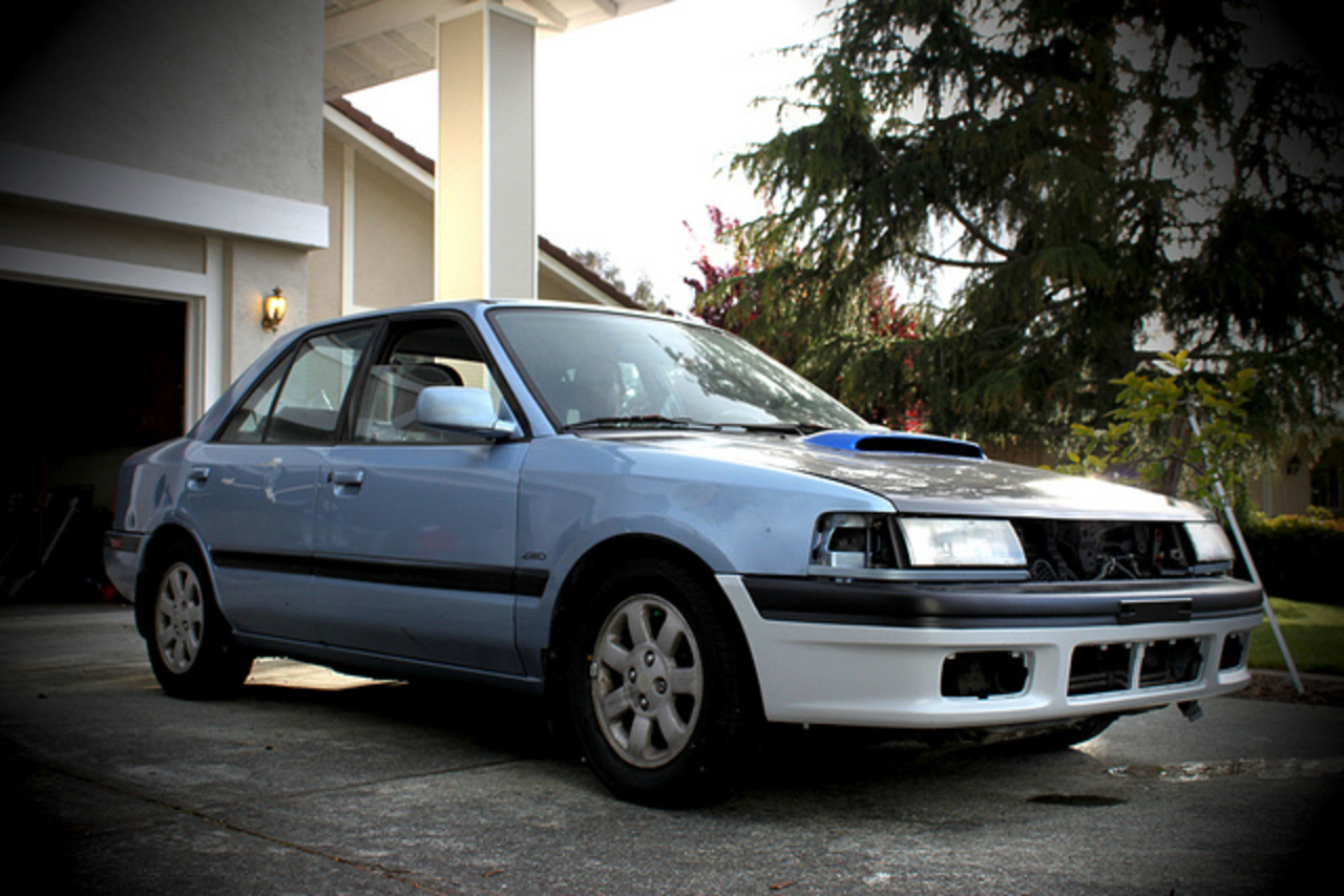 Mazda Protege AWD Turbo, day of first run 5/10/10 | Flickr - Photo ...