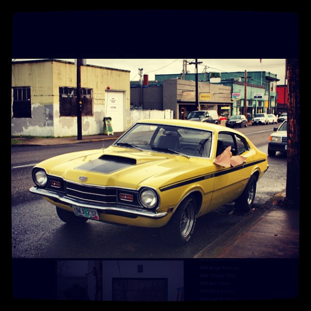 Rad. #1972 #Mercury #Comet #GT #coupe #yellow #classiccar [image ...