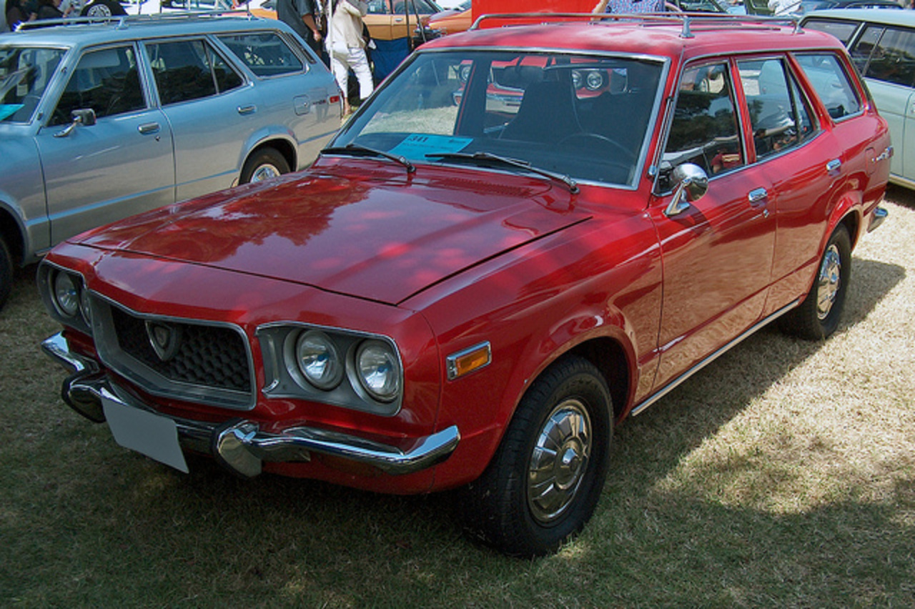1972 Mazda RX-3 Wagon front 3q | Flickr - Photo Sharing!