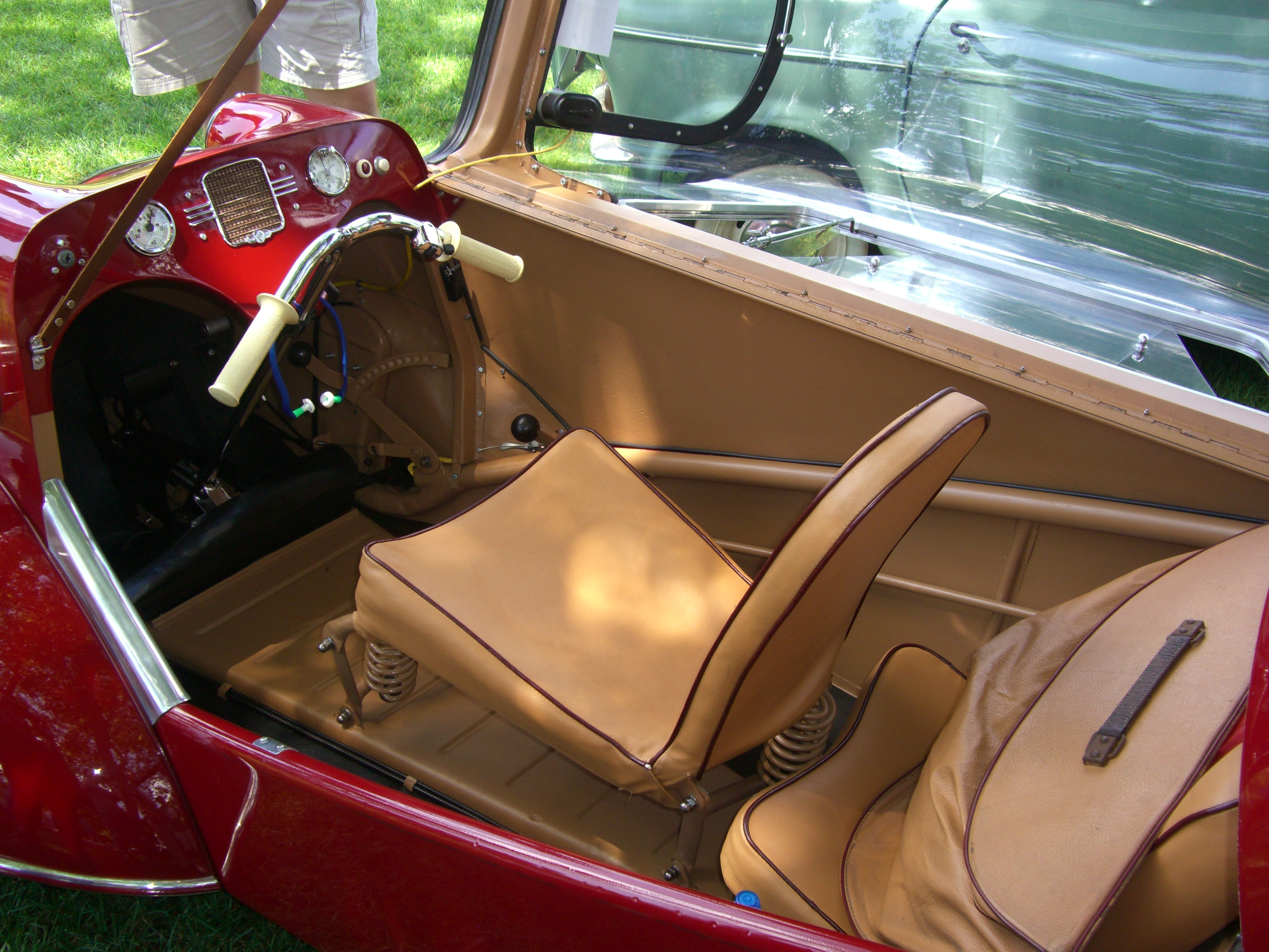 Messerschmitt KR200 interior | Flickr - Photo Sharing!