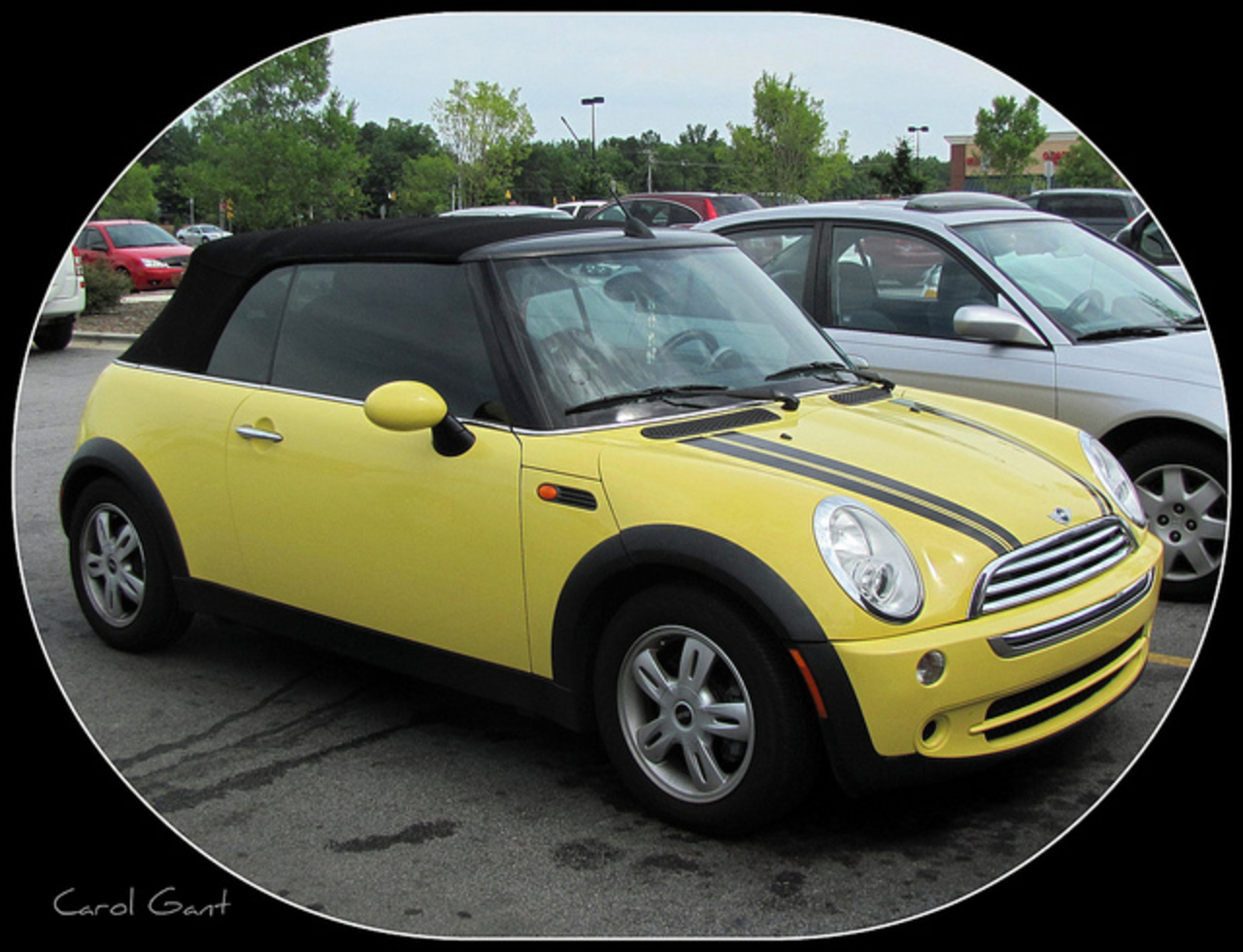 Yellow Mini Cooper Convertible | Flickr - Photo Sharing!