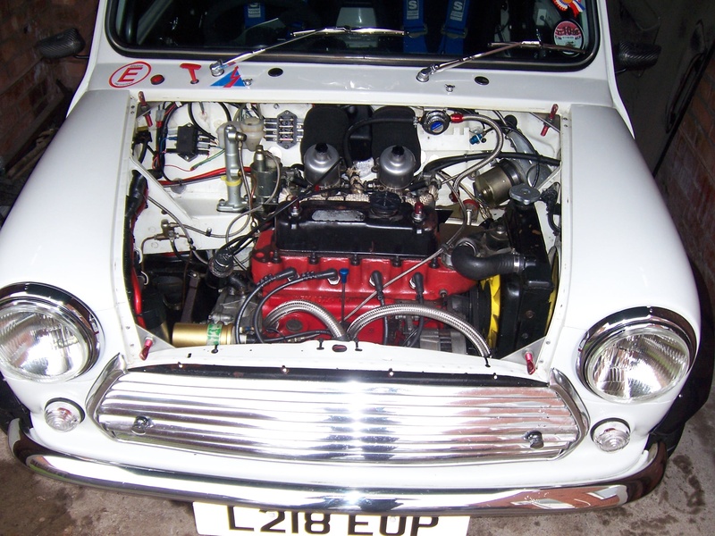 Tarmac rally mini 1380 Swiftune Engine - Sutton Coldfield classic ...