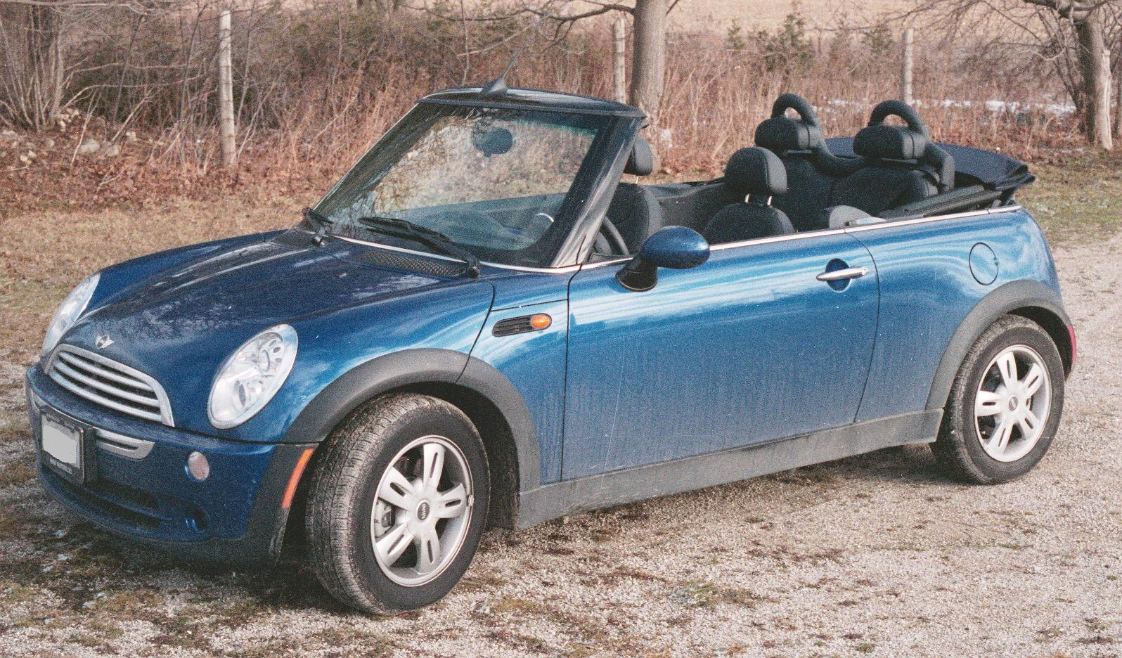 Dirty 2005 MINI Cooper convertible | Flickr - Photo Sharing!