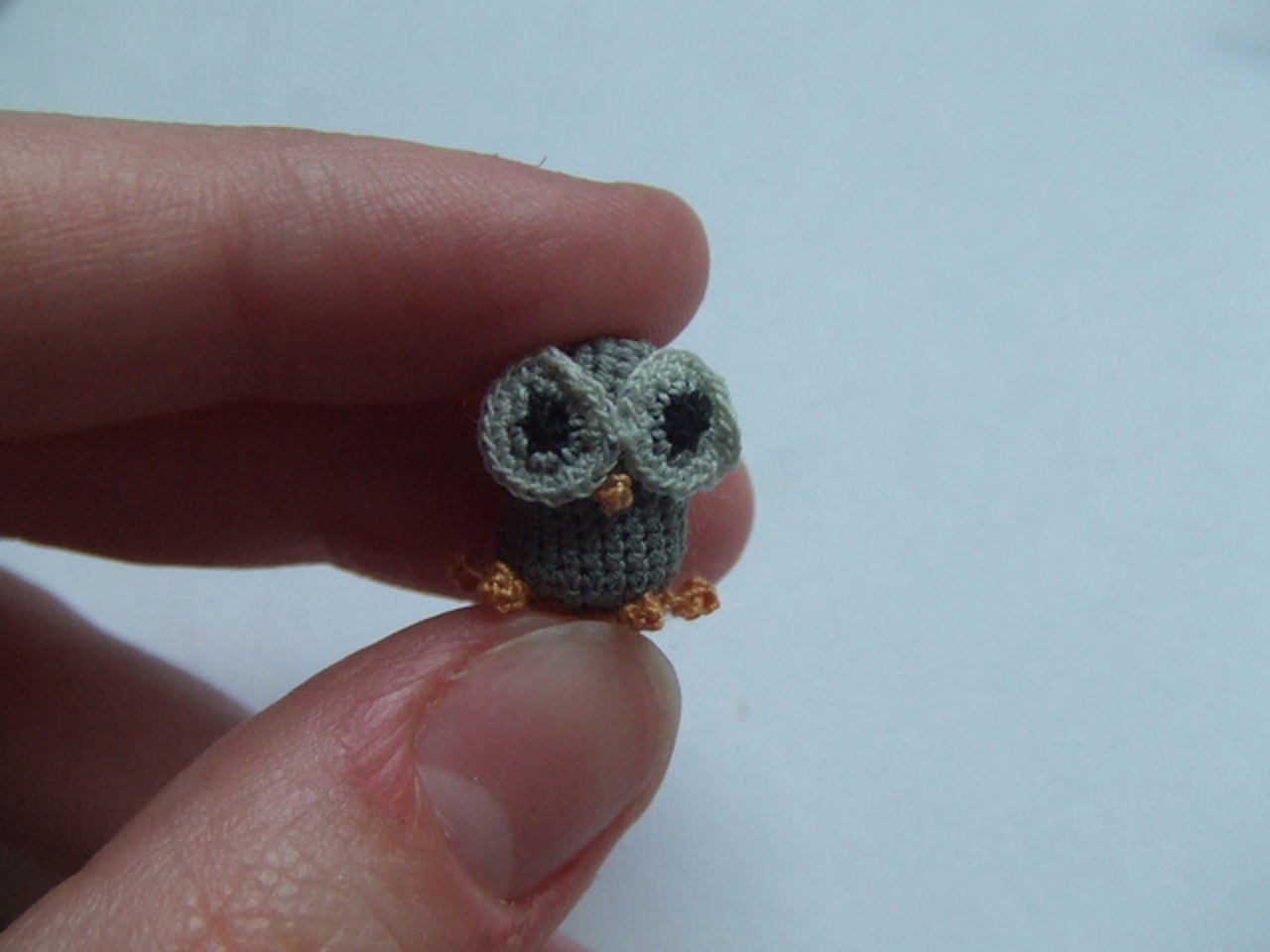 Mini-Mini Amigurumi Owl | Flickr - Photo Sharing!