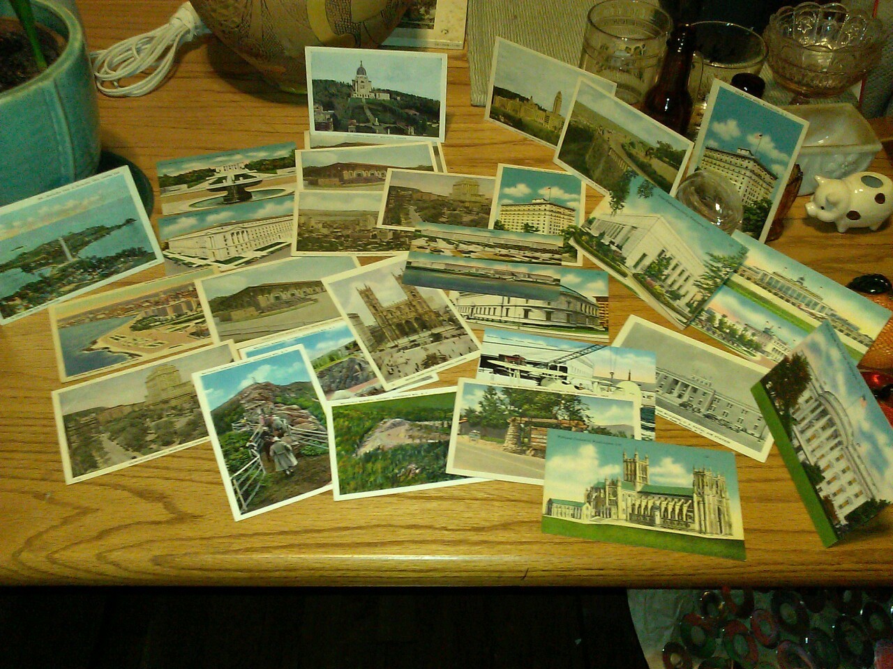 Mid Century Postcard Lot of 26