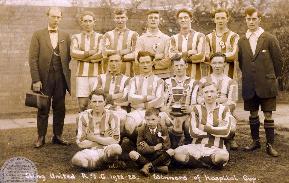 Old Photos of Coleford and district - Sling AFC 1923