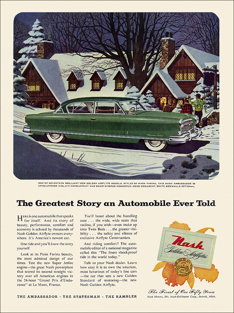 Nash Airflyte Ad, 1952 | Flickr - Photo Sharing!