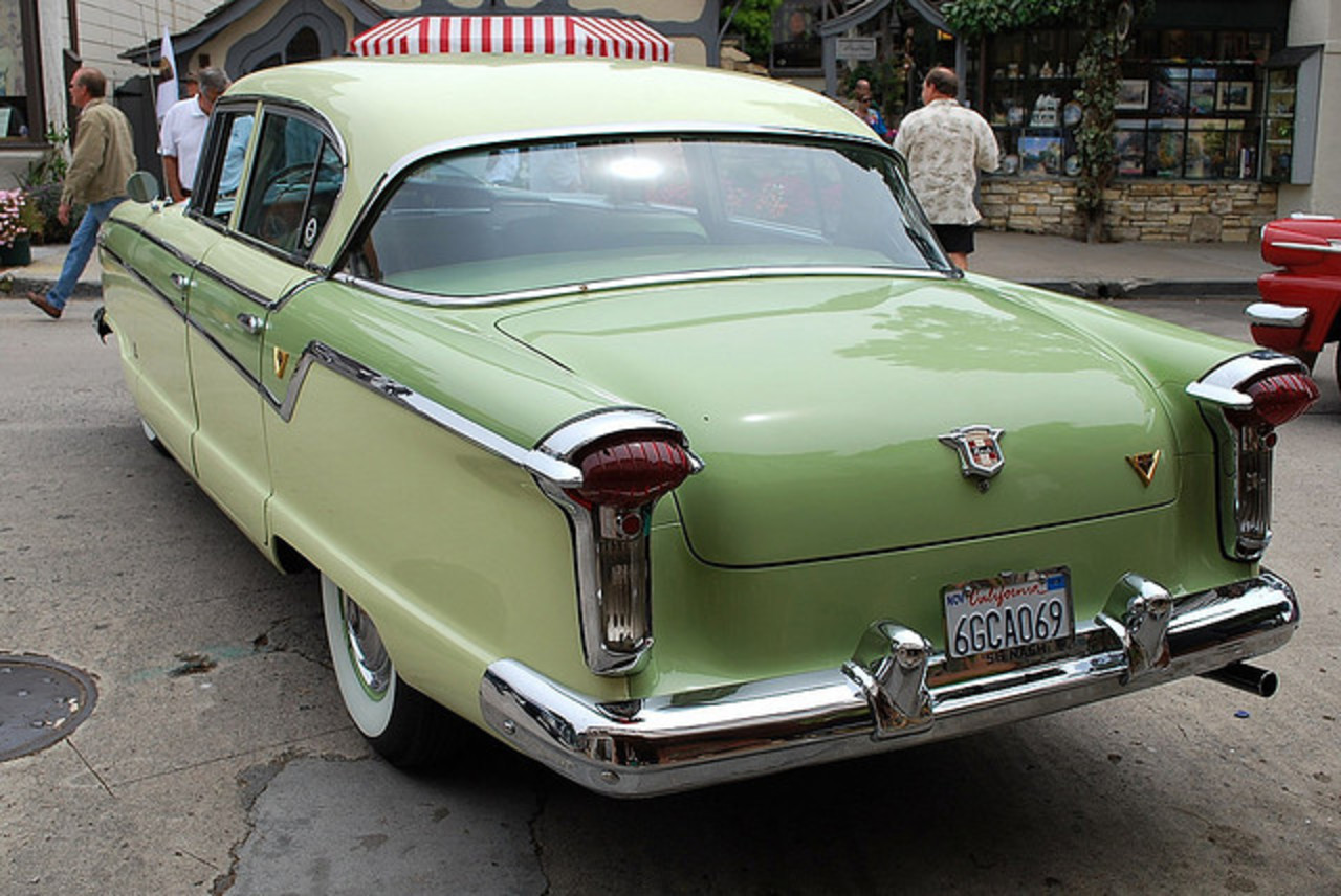 1956 Nash Ambassador Custom rear detail | Flickr - Photo Sharing!