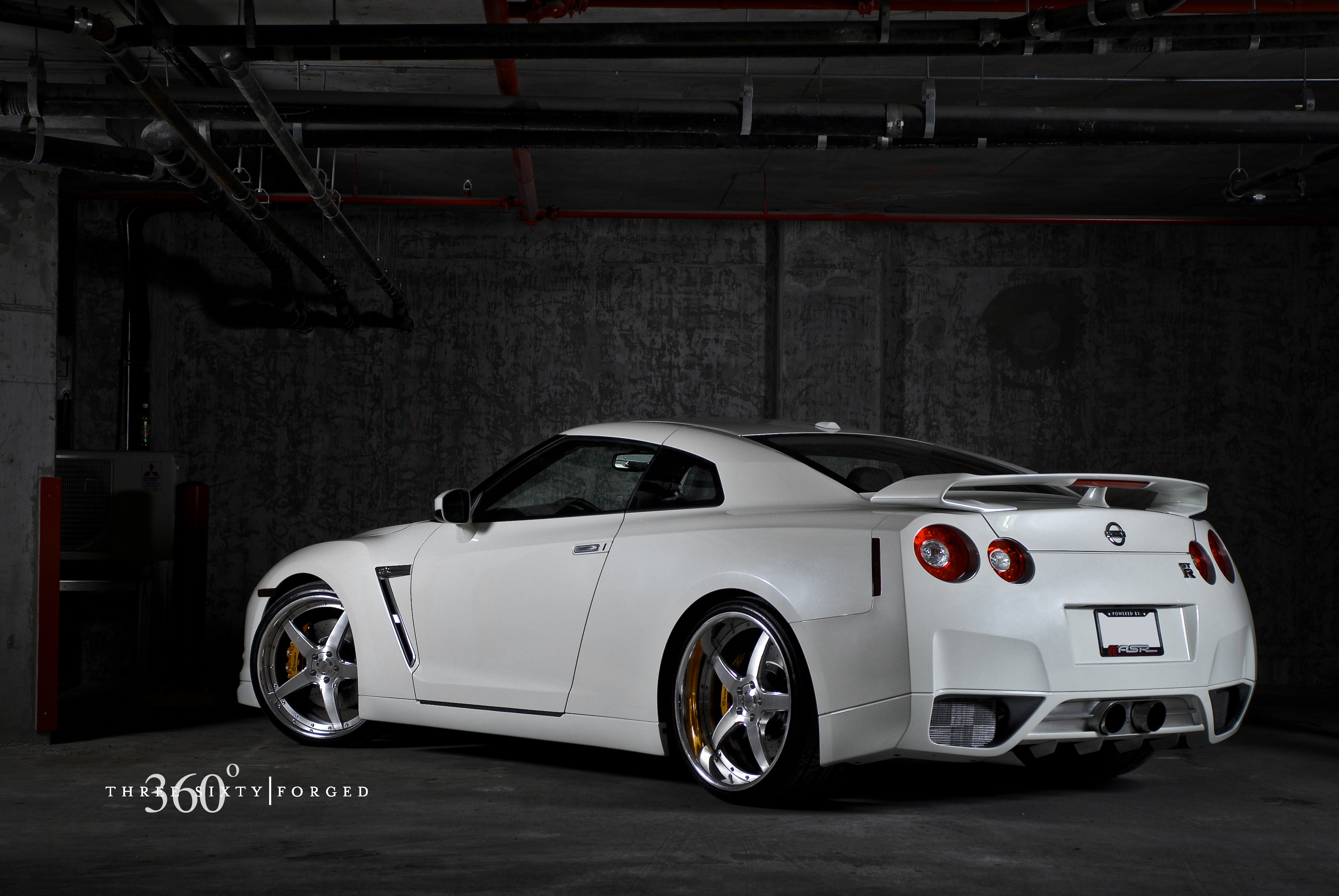 360 Forged/ASR Engineering Inc/Nitto Tires Nissan Skyline GT-R R35 ...