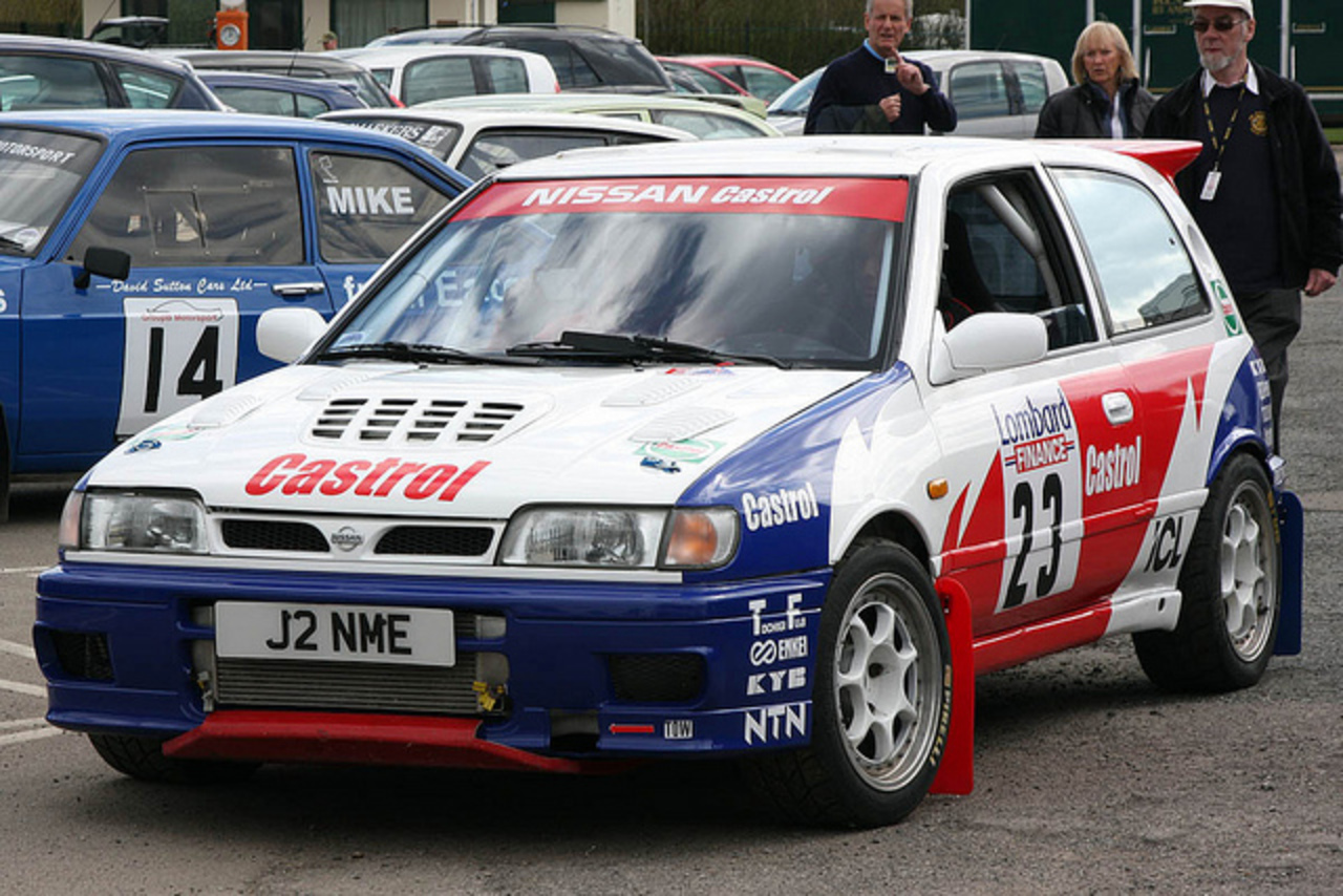 London Rally for Heroes, Brooklands - 1991 Nissan Sunny GTI-R (J2 ...