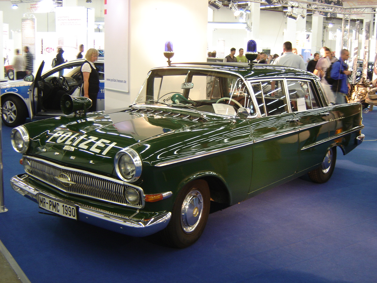 IAA 2009: Opel KapitÃ¤n Polizei (1961) | Flickr - Photo Sharing!