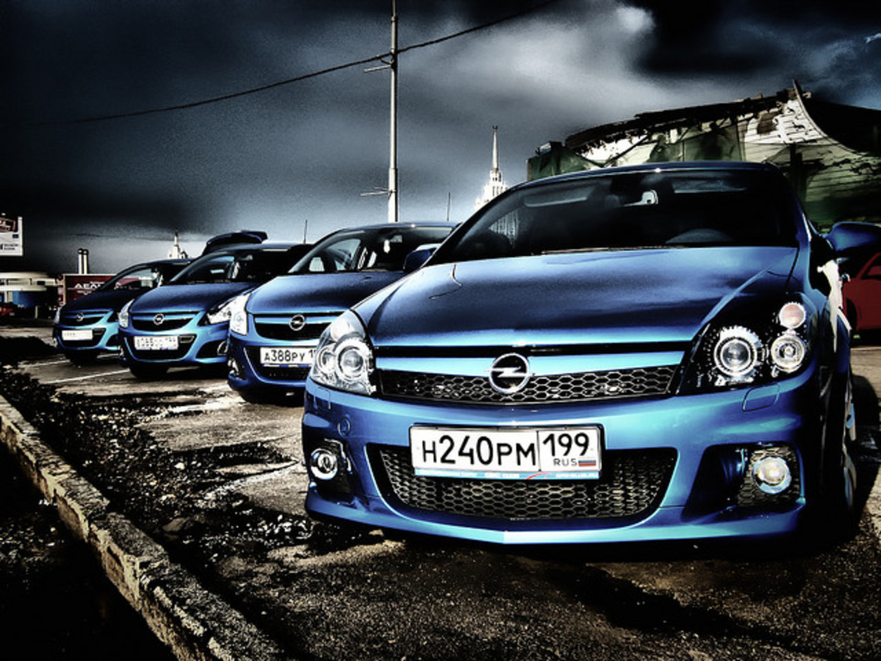 Opel Astra and Corsa OPC | Flickr - Photo Sharing!