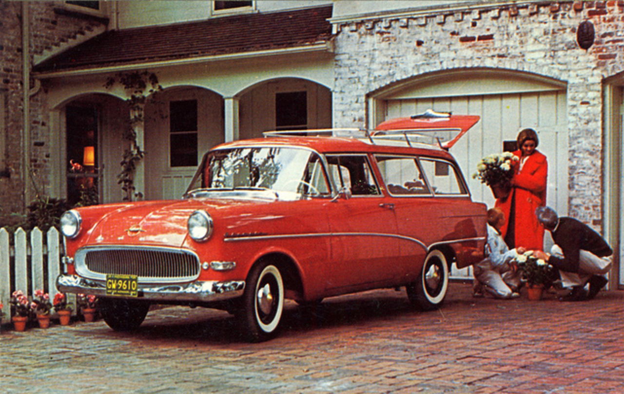 1957-1959 Opel Rekord Caravan | Flickr - Photo Sharing!