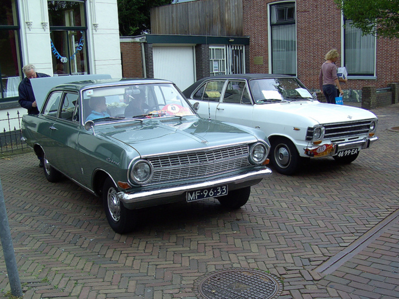 1963 Opel Rekord and 1968 Opel Olympia | Flickr - Photo Sharing!