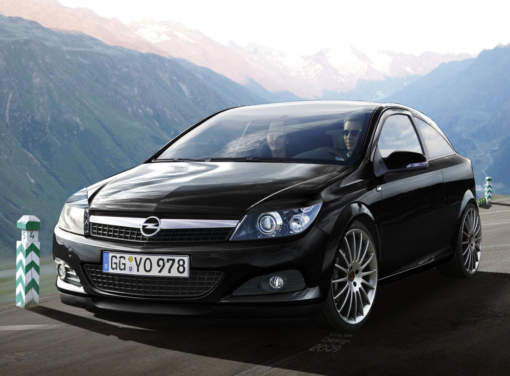 Opel Astra "Black edition" by ~UnL1M on deviantART