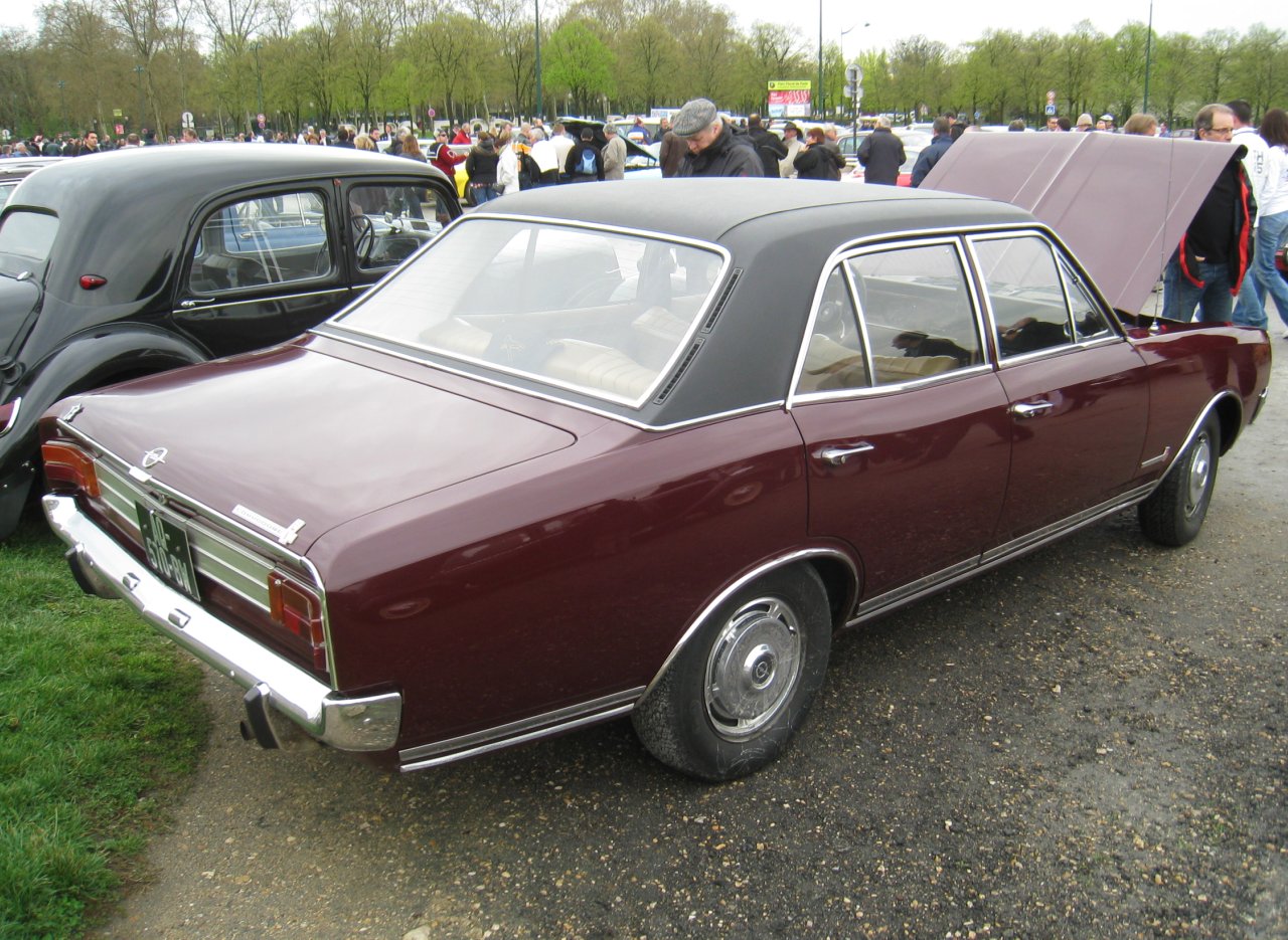 The Opel Commodore A was manufactured from 1967 to 1971, based on ...