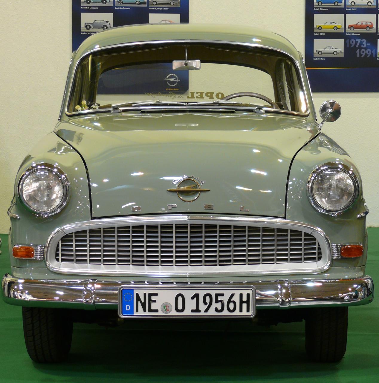 Opel Olympia Rekord 1956 grey v | Flickr - Photo Sharing!