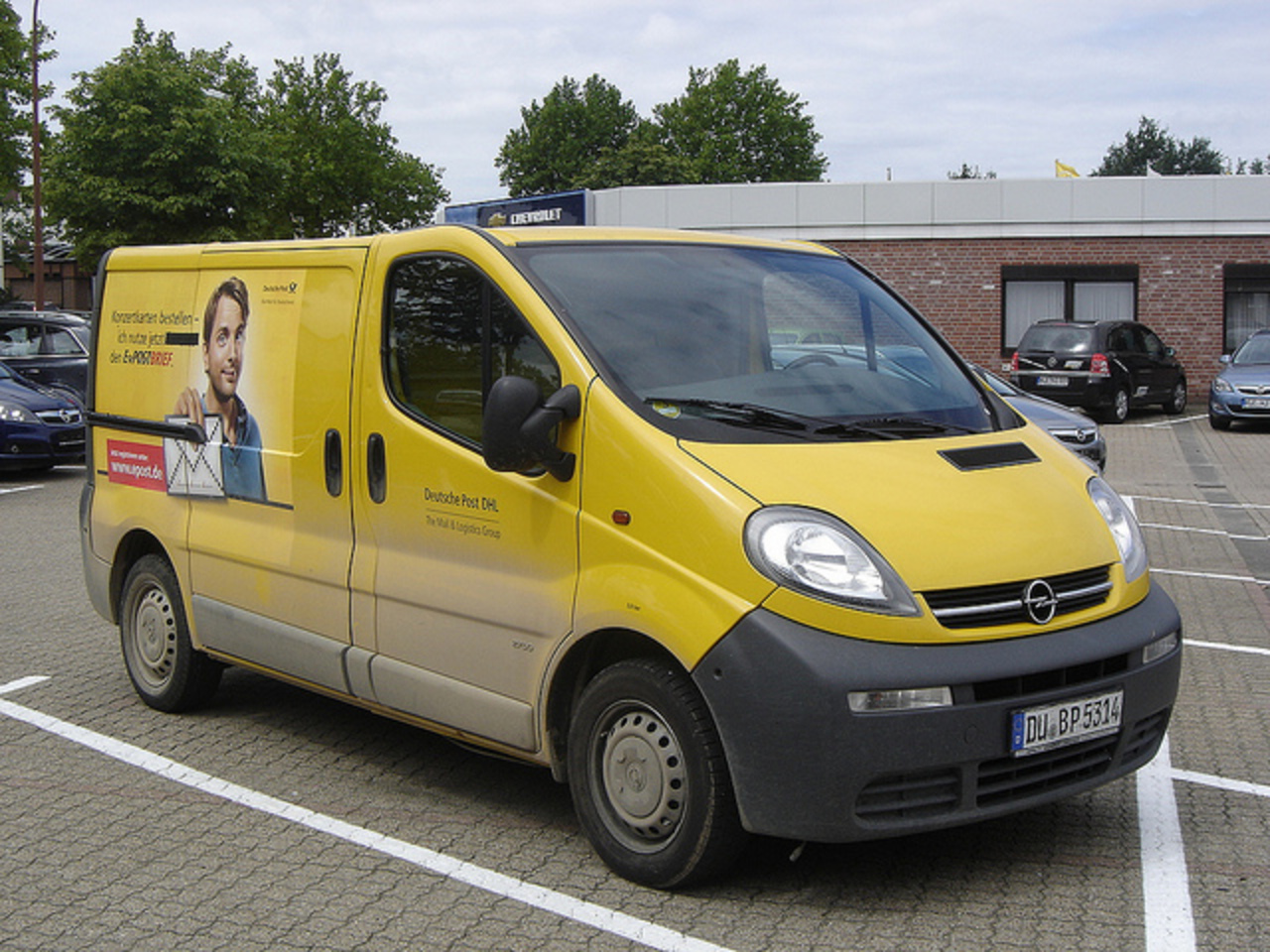 Kalkar: Opel Vivaro "Deutsche Post" | Flickr - Photo Sharing!