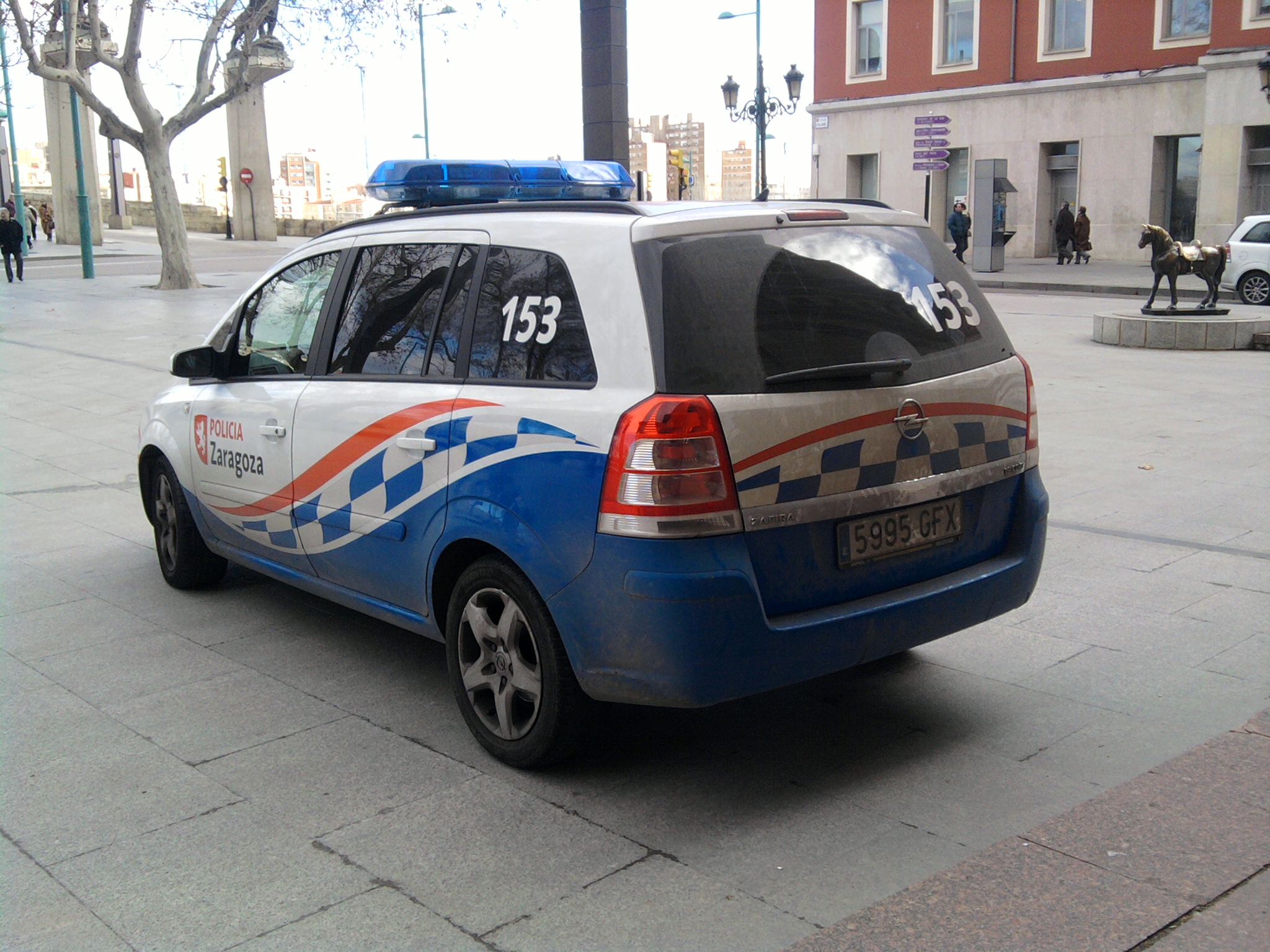 PolicÃ­a Local Zaragoza. Opel Zafira | Flickr - Photo Sharing!