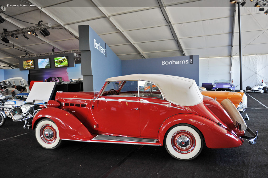 1937 Packard 115-C Six Images, Information and History (115C ...
