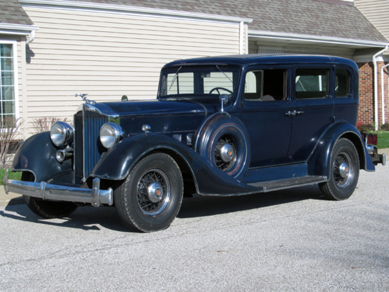 For Sale 1934 Packard Eight Sedan, 95% ORIGINAL!