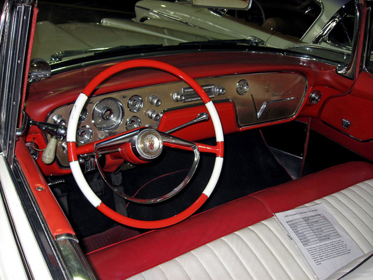 1955 Packard Caribbean convertible dash | Flickr - Photo Sharing!