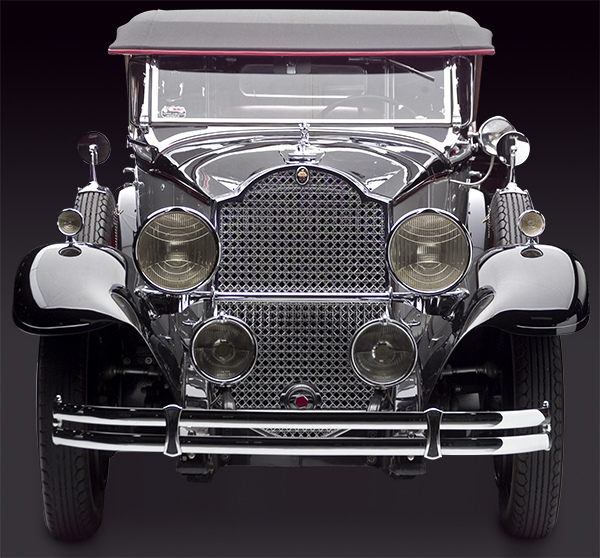 1931 Packard Dual-Windshield Phaeton Gray grill | Flickr - Photo ...