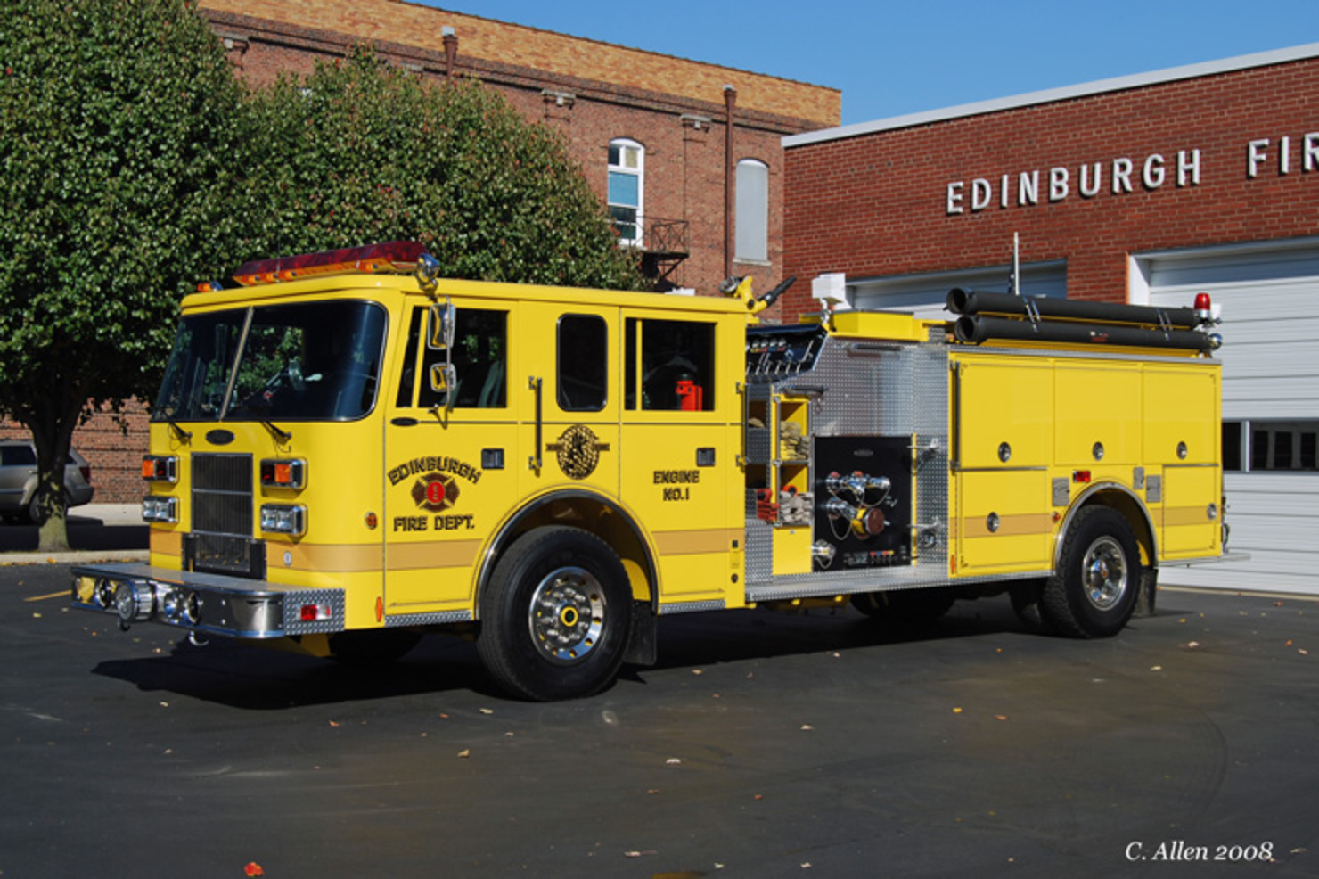 Indiana Fire Trucks: Edinburgh Fire Department