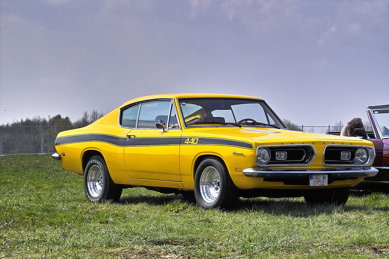 File:Plymouth barracuda 440 1969 front.jpg - Wikimedia Commons