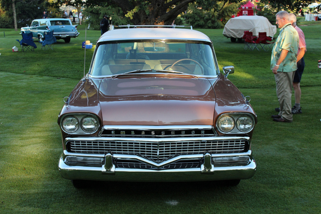 1958 Ambassador Custom Cross Country 4 door hardtop wagon | Flickr ...
