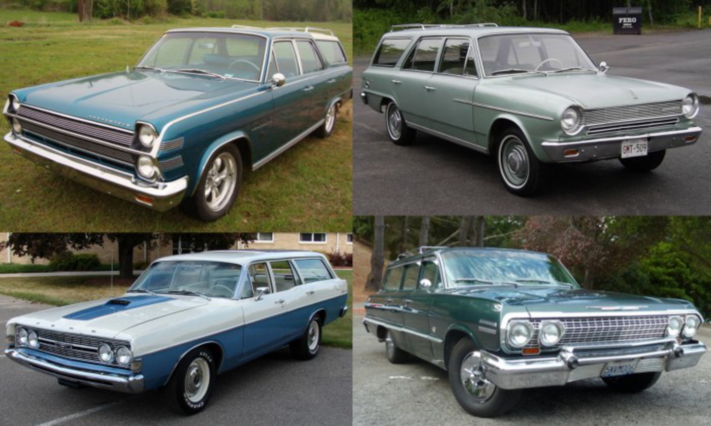 Hooniverse Wagon Wednesday Showdown â€“ Four 60s Wagons; So, which ...