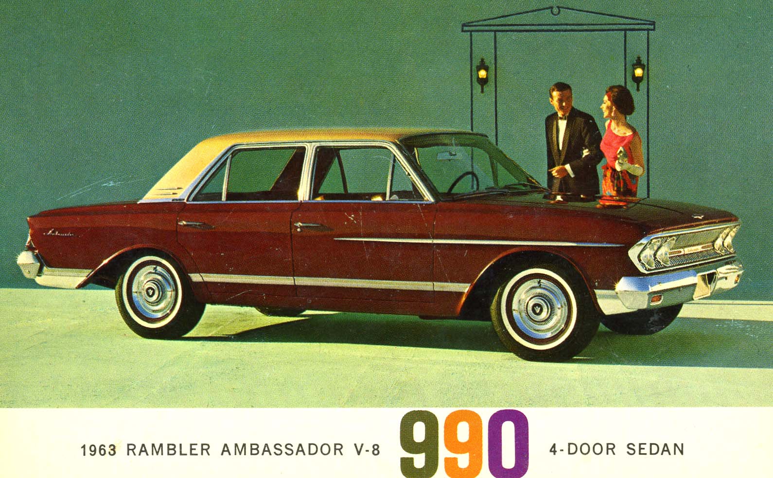 1963 Rambler Ambassador post card | Flickr - Photo Sharing!