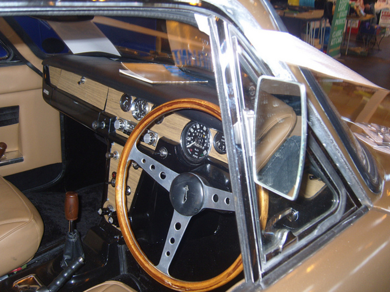 Reliant Scimitar GT interior | Flickr - Photo Sharing!
