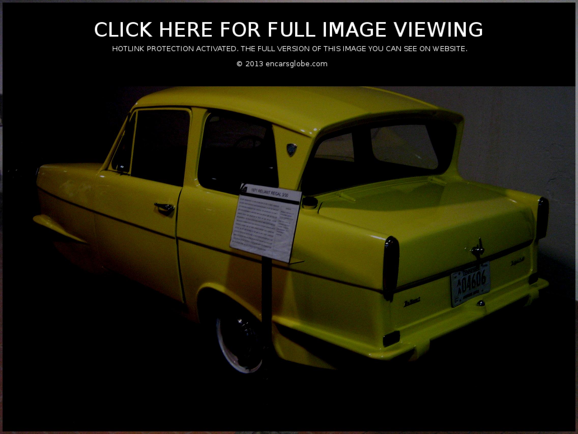 Reliant Regal 3/30 Photo Gallery: Photo #04 out of 11, Image Size ...