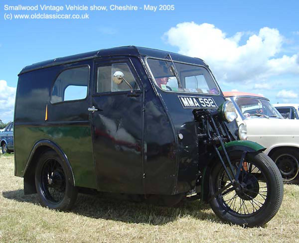 Reliant 3 wheel van picture (#3) at Smallwood Vintage Vehicle show ...