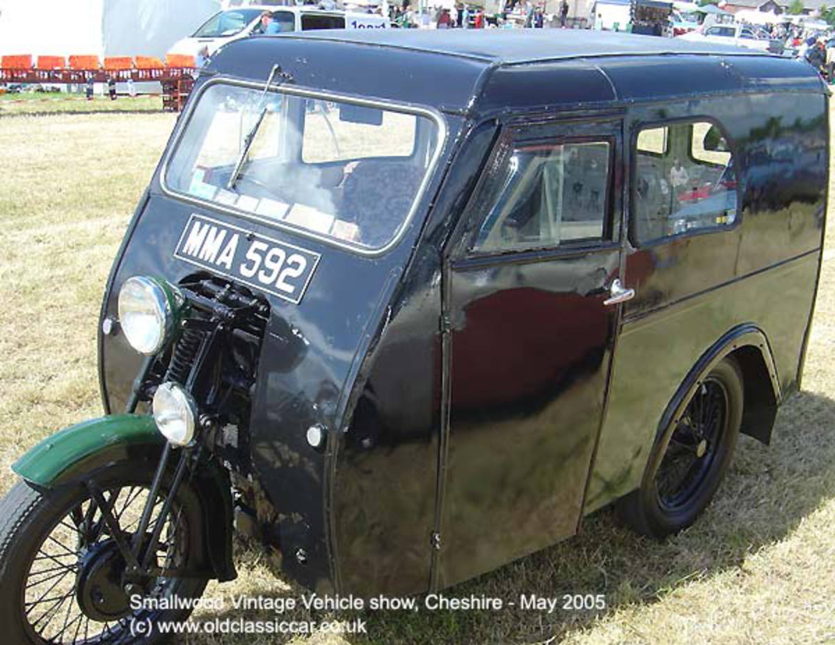 Reliant 3 wheel van picture (#4) at Smallwood Vintage Vehicle show ...