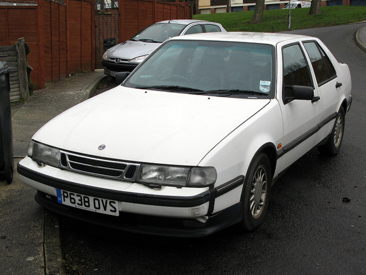 Our white Saab 9000 CDE | Flickr - Photo Sharing!