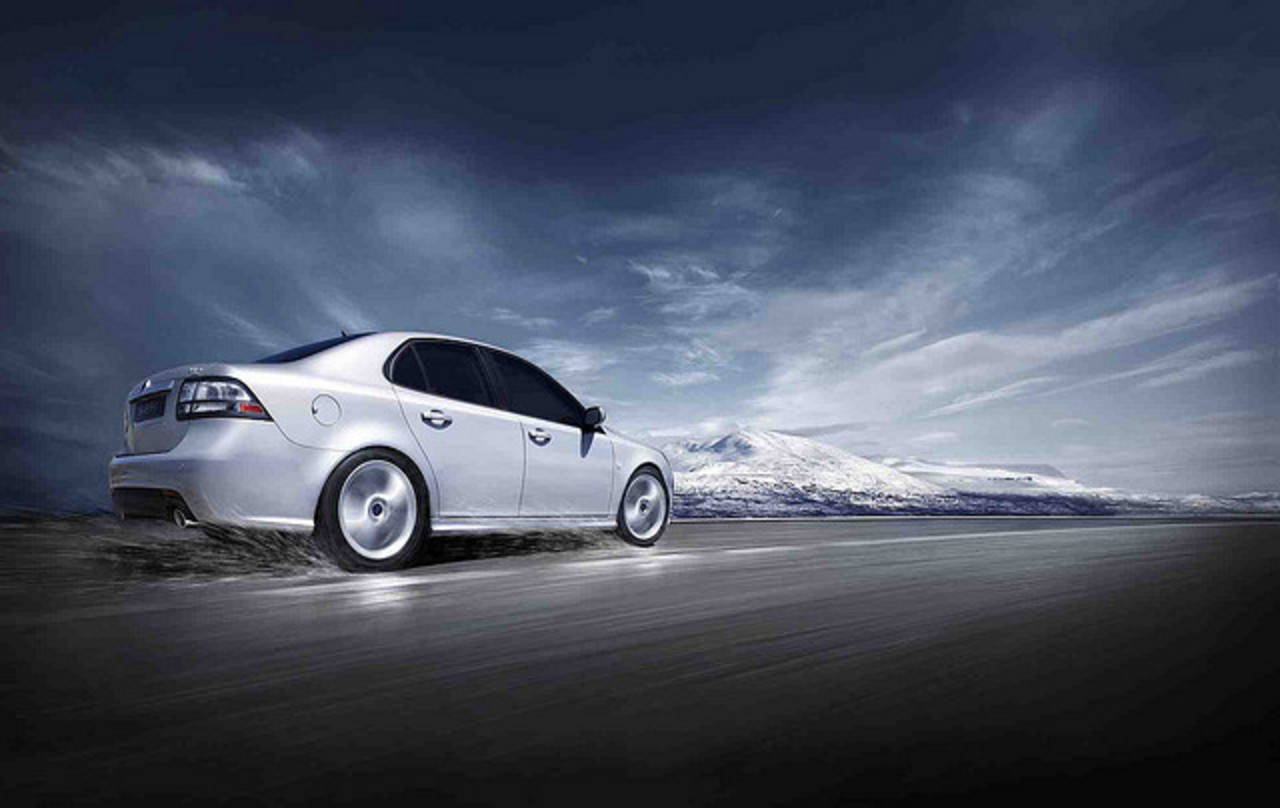 2008 Saab 9-3 Sport Sedan Snow Silver | Flickr - Photo Sharing!