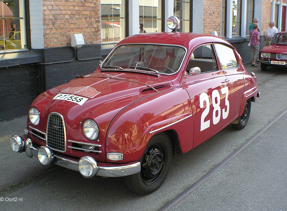 Saab 96, winner of the Rally of Monte Carlo | Flickr - Photo Sharing!