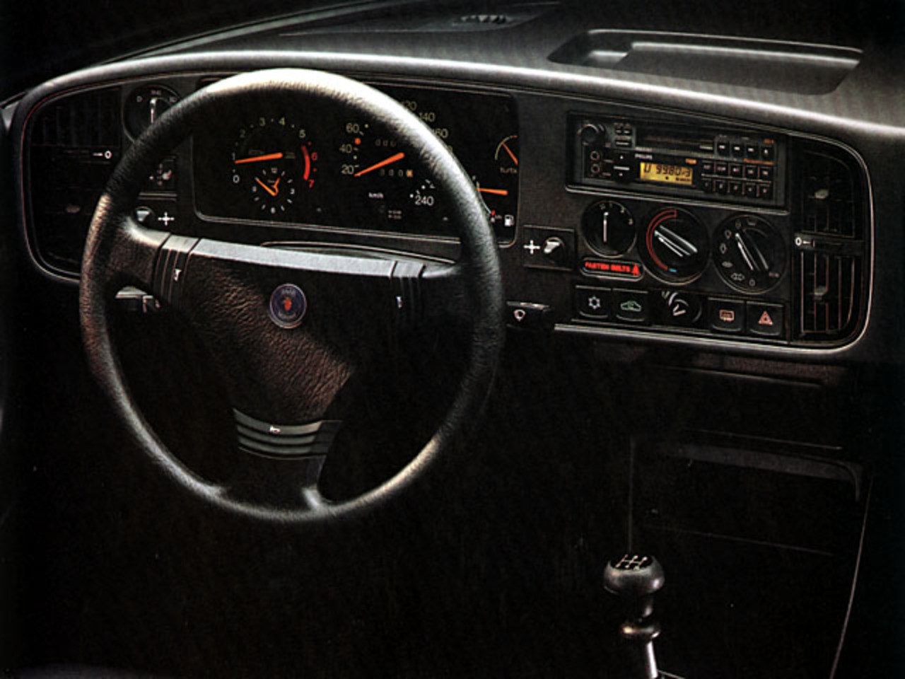 Saab 900 c 3-door hatchback 1987