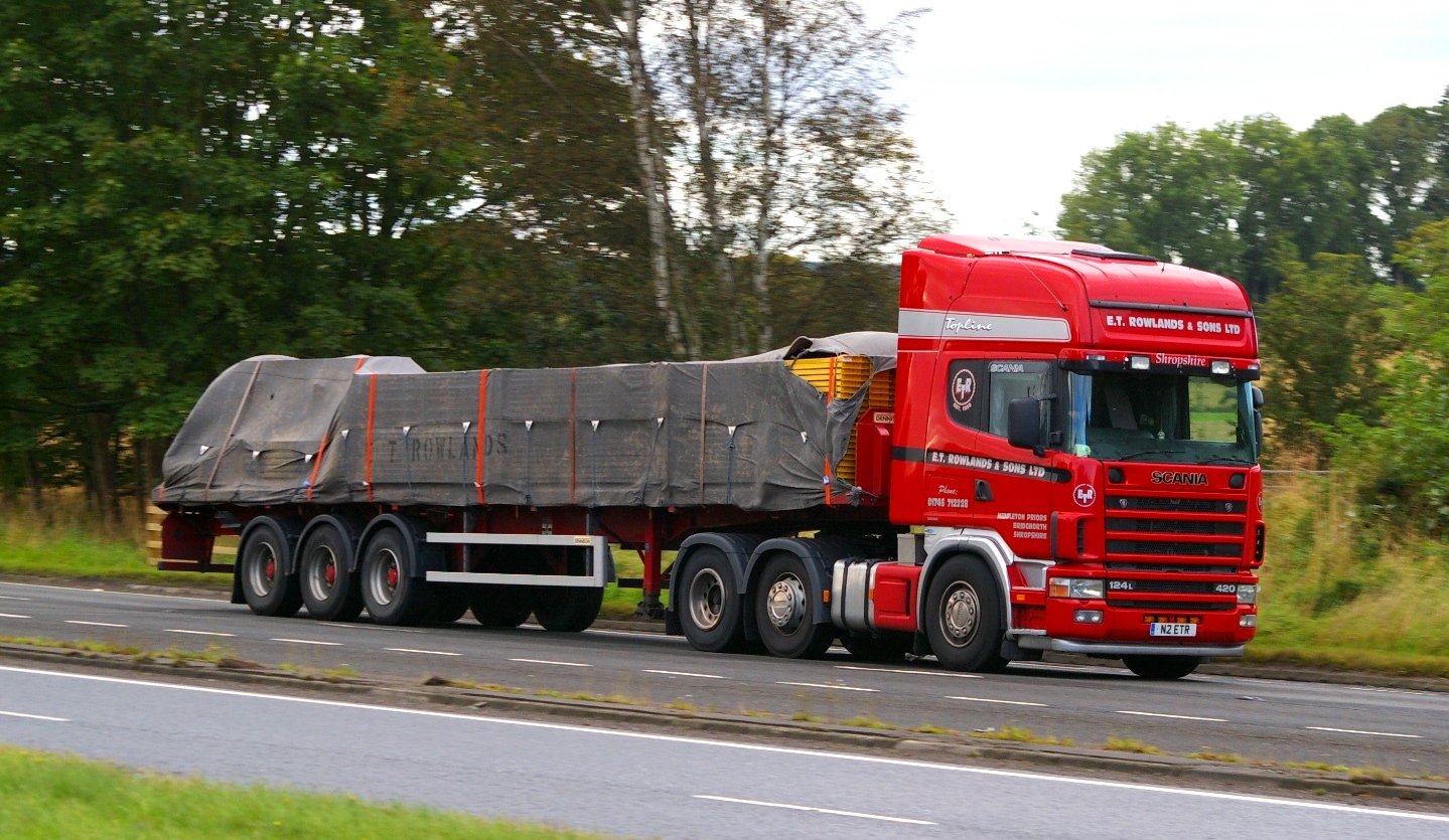 SCANIA 420 124L - E.T.ROWLANDS & SONS LTD Bridgnorth Shropshire ...
