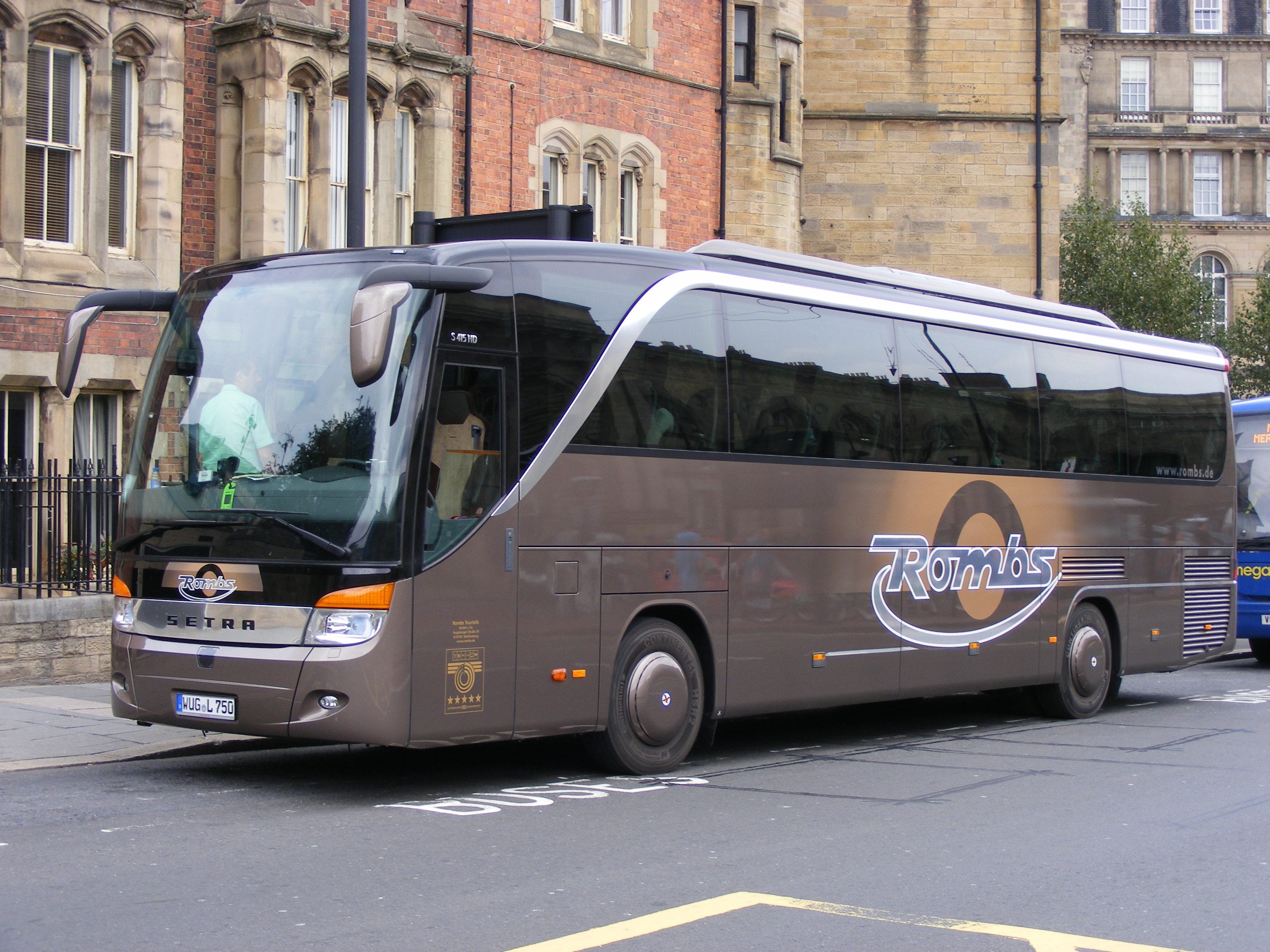 Rombs: WUG-L-750 Setra S 415 HD Newcastle Upon Tyne | Flickr ...