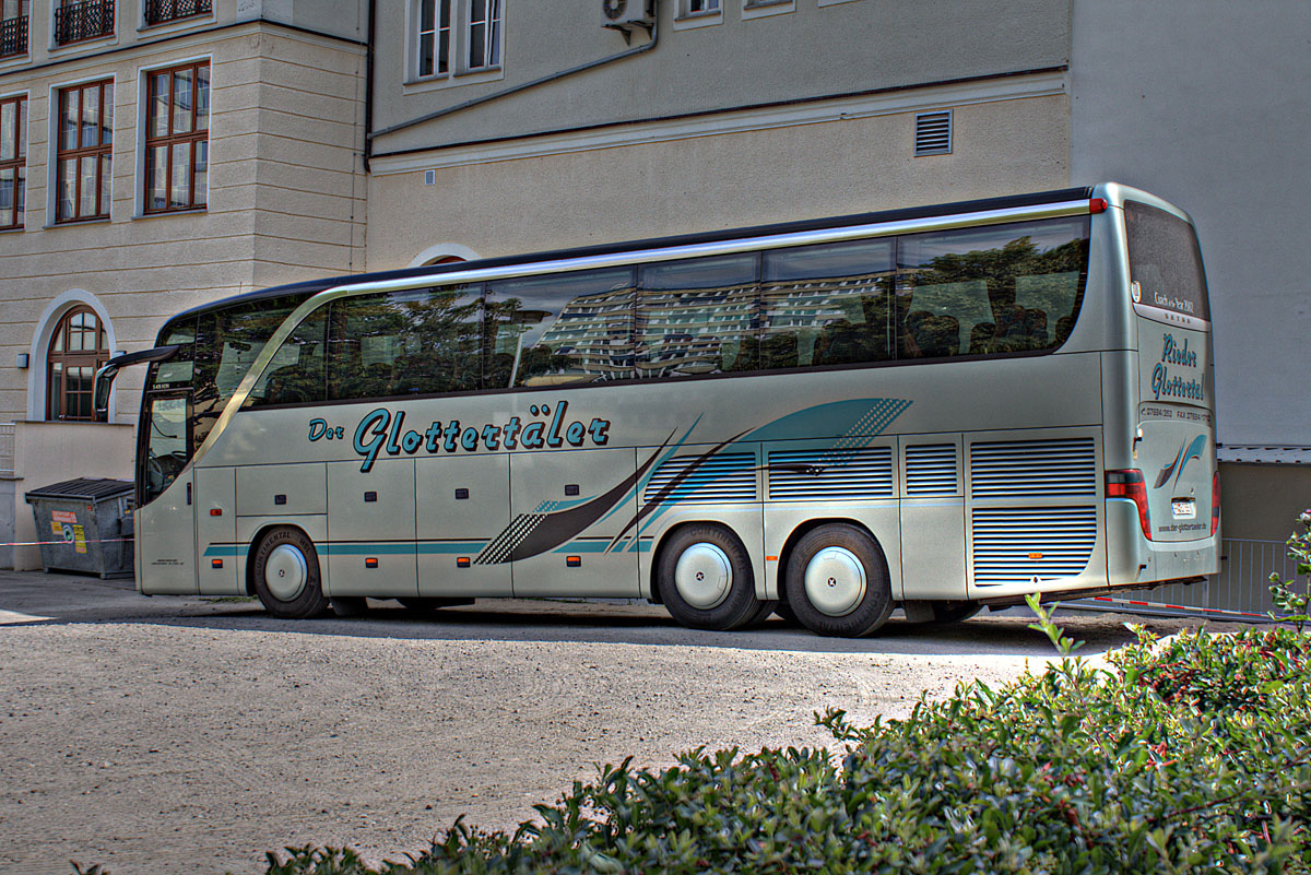 KÃ¤ssbohrer Setra Bus - Der GlottertÃ¤ler - HDR | Flickr - Photo ...