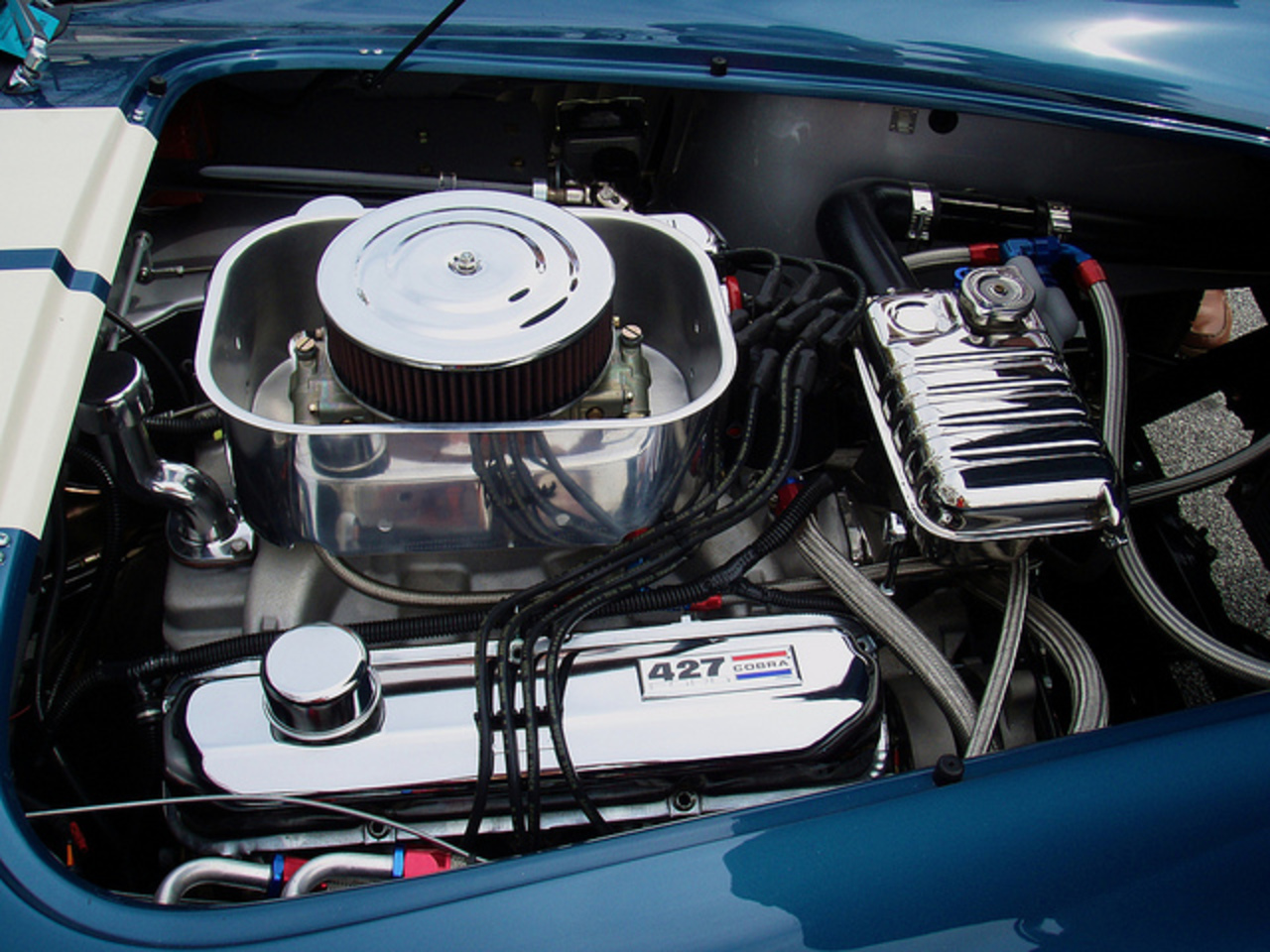 1965 Shelby Cobra 427sc (replica) engine | Flickr - Photo Sharing!