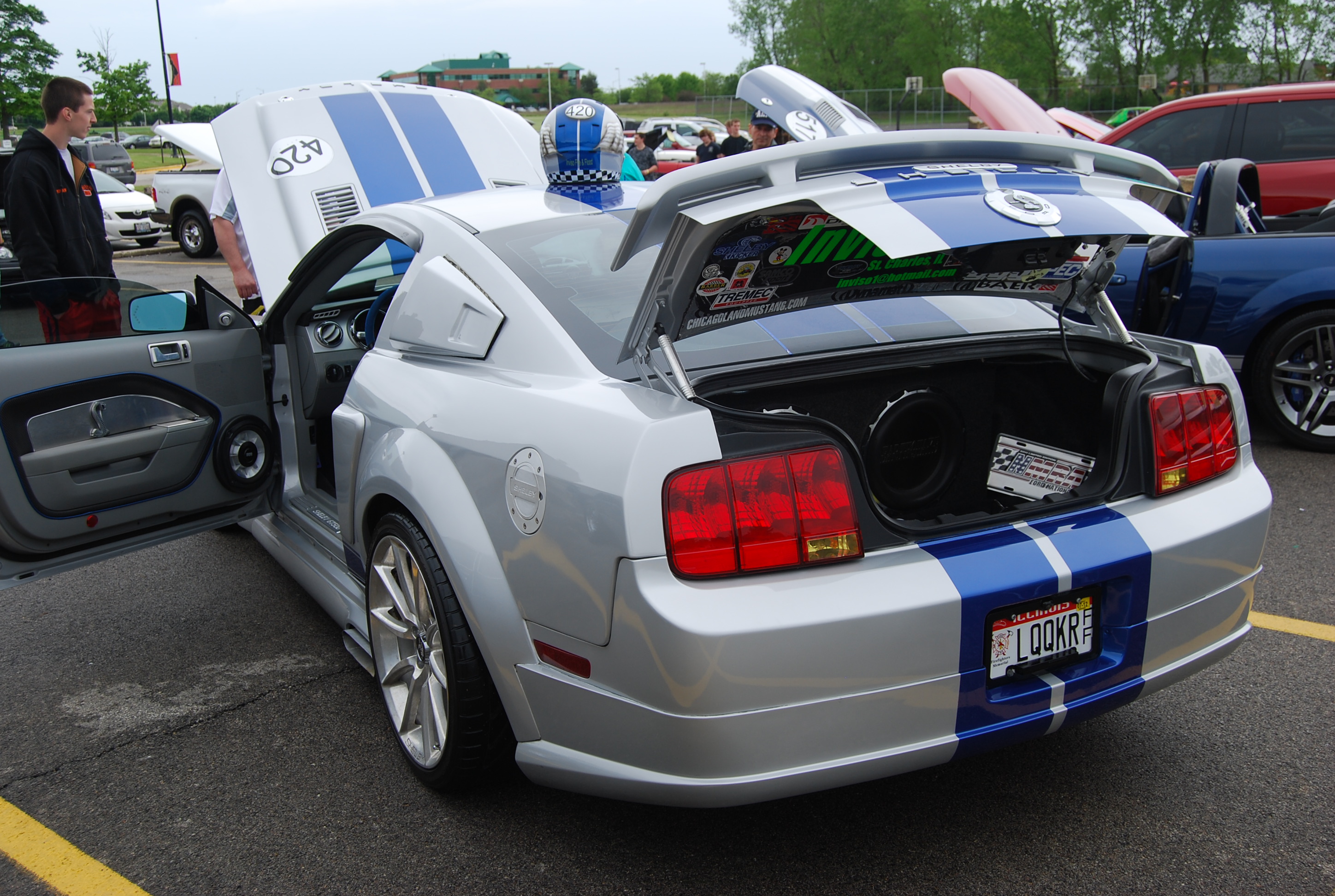 Silver Ford Shelby Mustang GT500KR | Flickr - Photo Sharing!