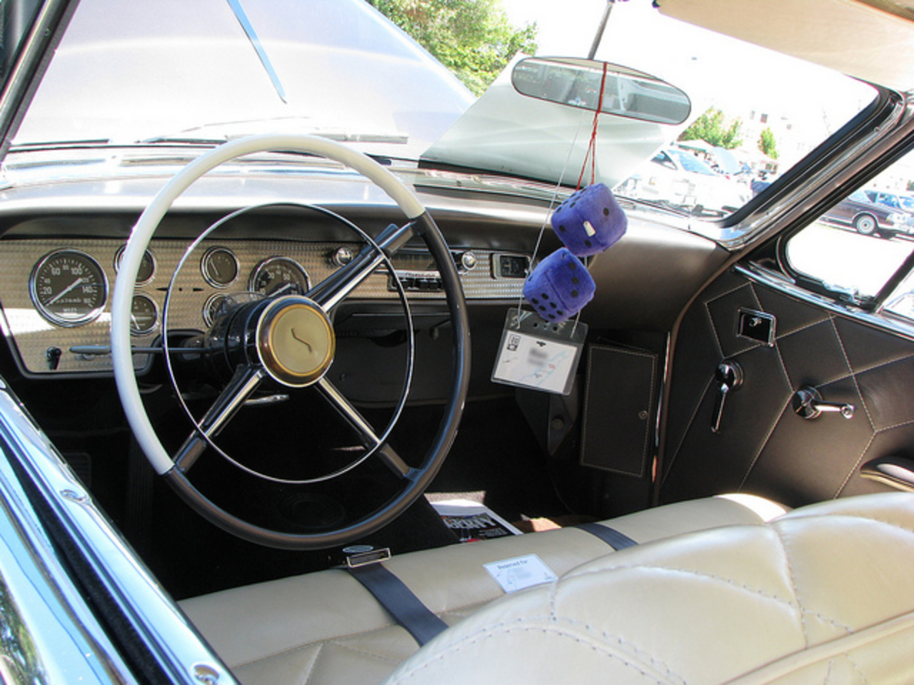 1955 Studebaker President Speedster interior | Flickr - Photo Sharing!